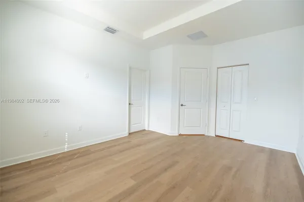 a view of empty room
