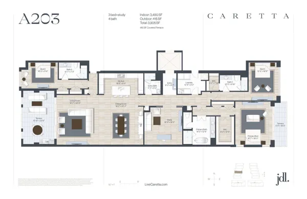 $3,368,000 | 1011 U.S. Highway 1, Unit A203, Juno Beach, FL 33408