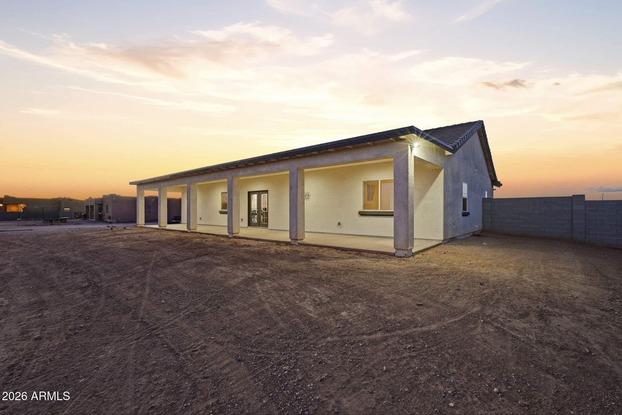 25123 Peak View Road Wittmann, AZ 85361 - Photo 36 of 48 Backyard