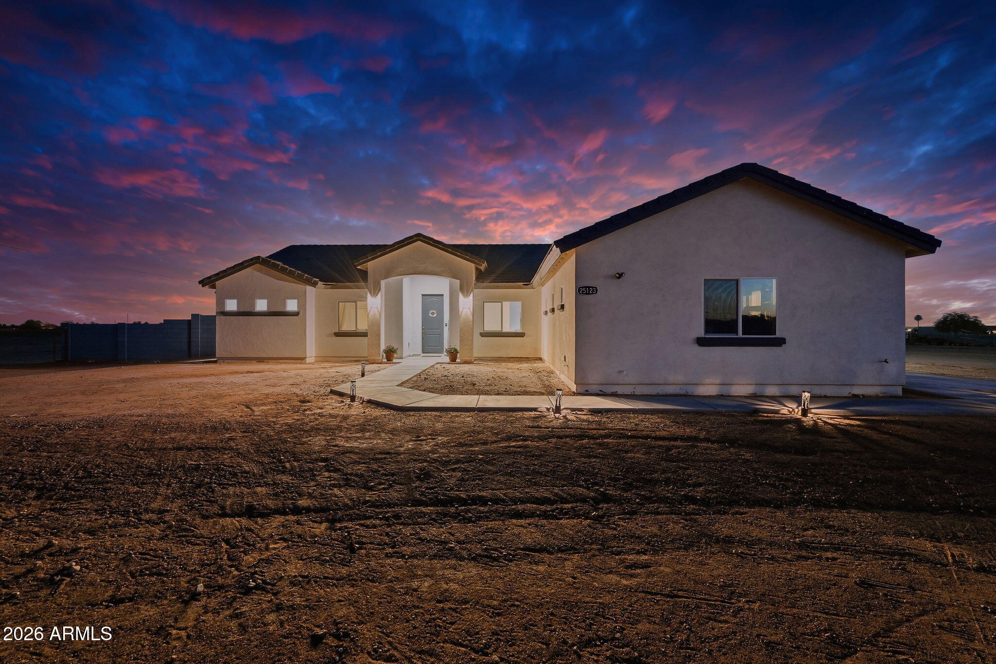 25123 Peak View Road Wittmann, AZ 85361 - Photo 37 of 48 Front of Home
