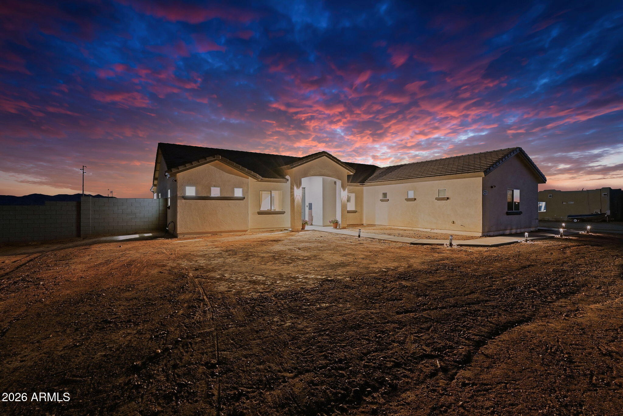 25123 Peak View Road Wittmann, AZ 85361 - Photo 38 of 48 Front of Home