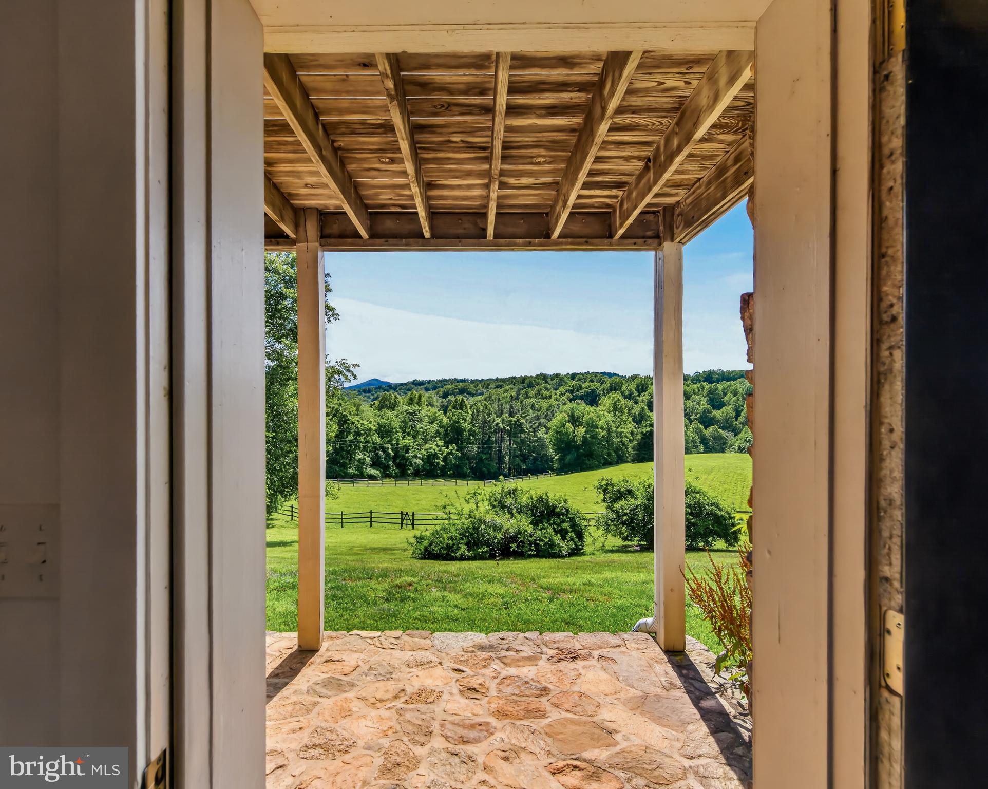4028 South F T Valley Road Etlan, VA 22719 - Photo 83 of 101 a view of porch with garden