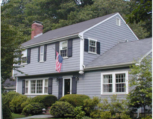 34 Valley Road Brookline, MA 02467 - Photo 1 of 1 a front view of a house with a yard