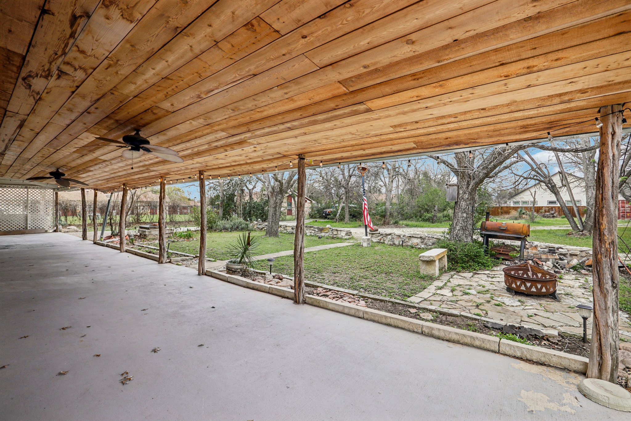 1801 Candee Street Georgetown, TX 78626 - Photo 9 of 14 a view of a backyard