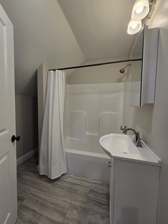 29 Lake Road Brookfield, MA 01506 - Photo 25 of 36 a bathroom with a sink shower and a mirror