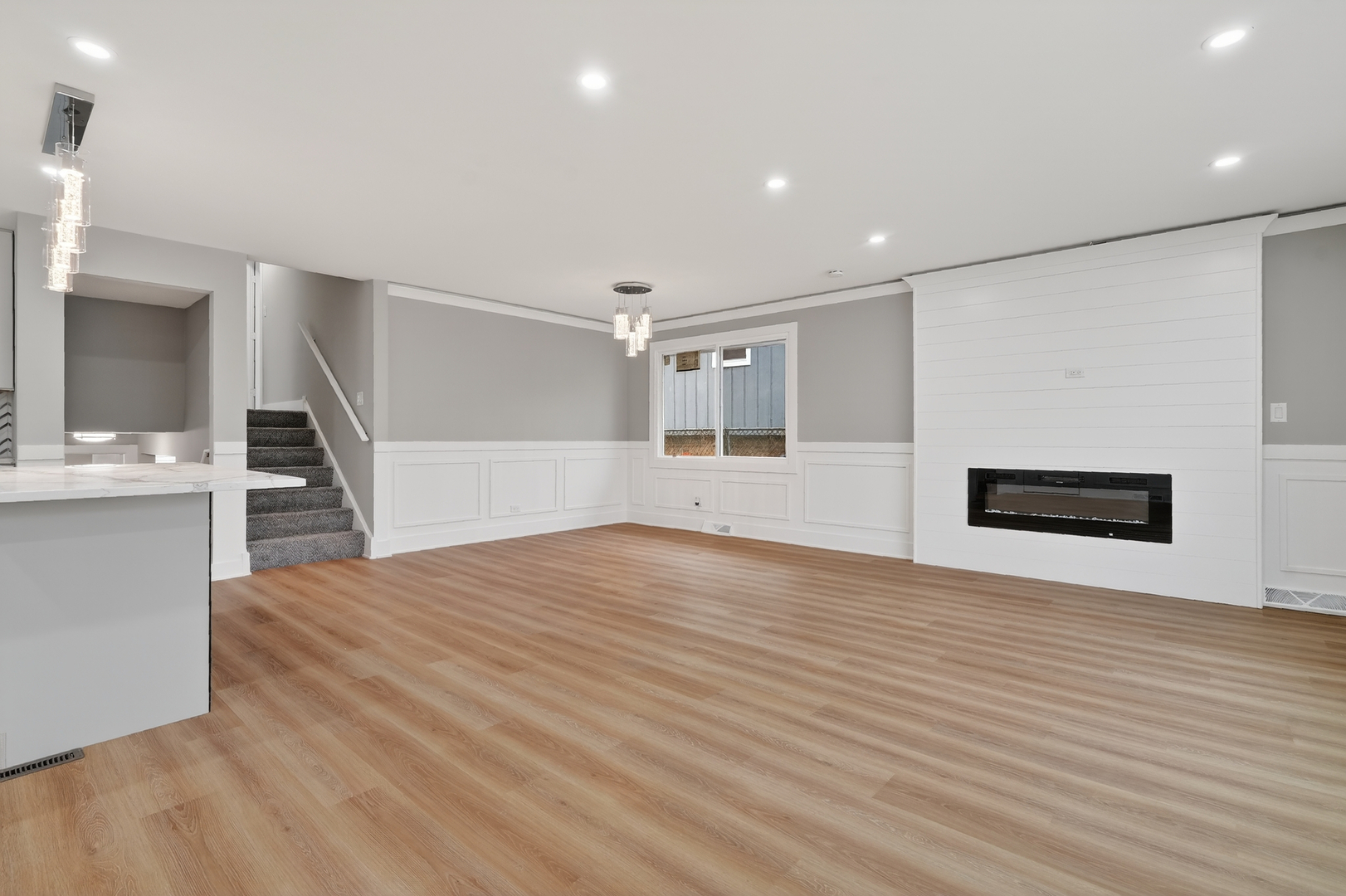 515 West 146th Street Dolton, IL 60419 - Photo 11 of 47 a view of empty room with wooden floor