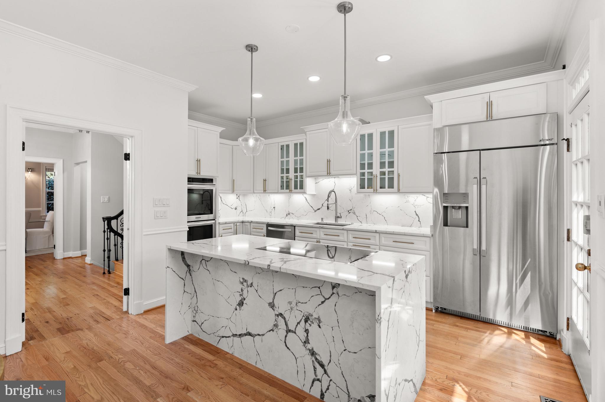 3525 Winfield Lane Northwest Washington, DC 20007 - Photo 4 of 32 Renovated Kitchen