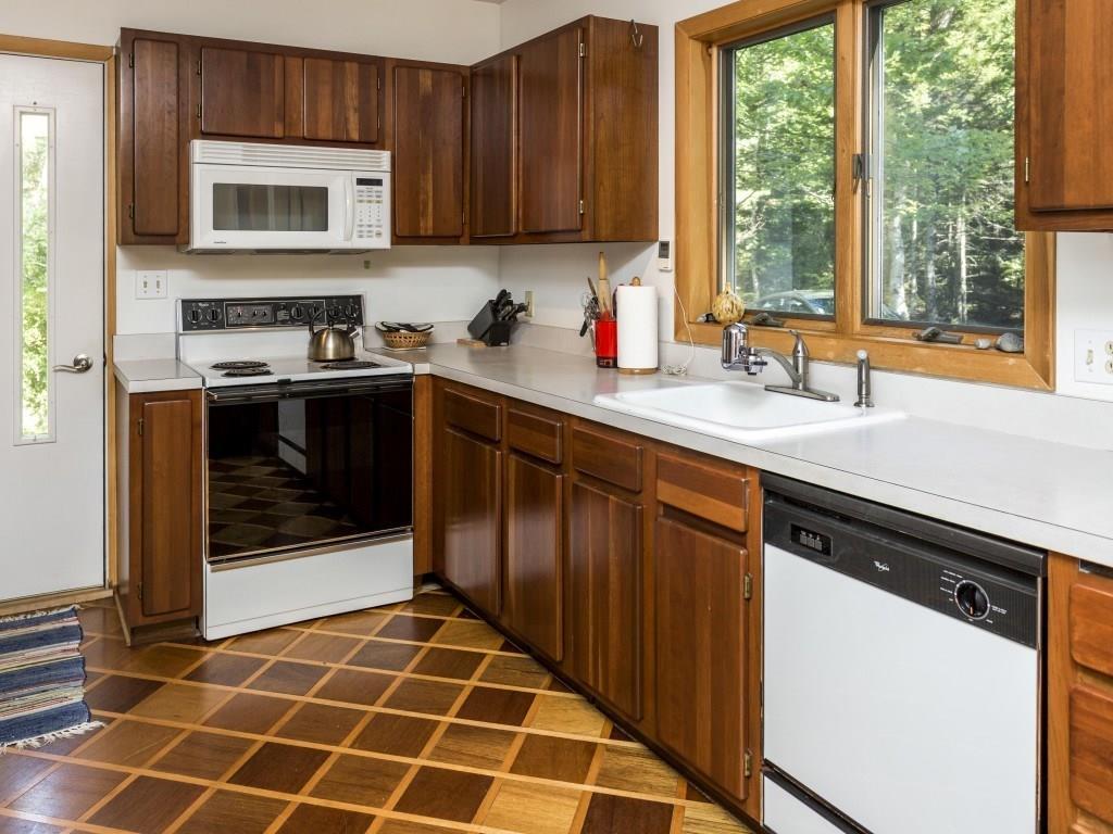 52 Annable Road Boothbay, ME 04537 - Photo 7 of 33 The kitchen with cherry cabinets...
