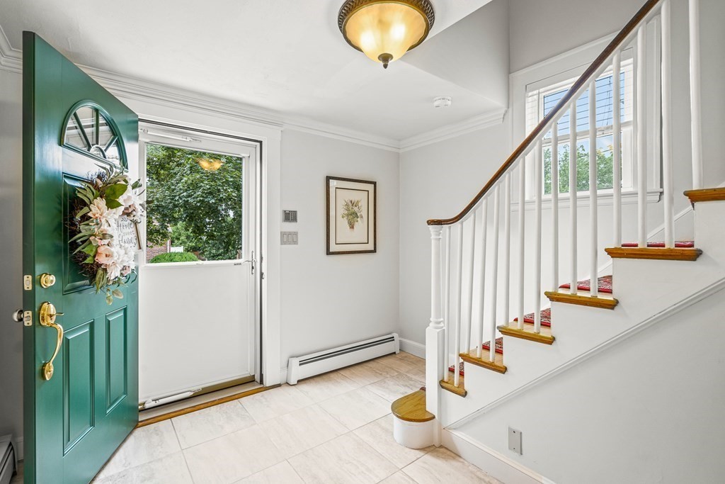3 Laird Road Medford, MA 02155 - Photo 3 of 42 a view of an entryway with wooden floor
