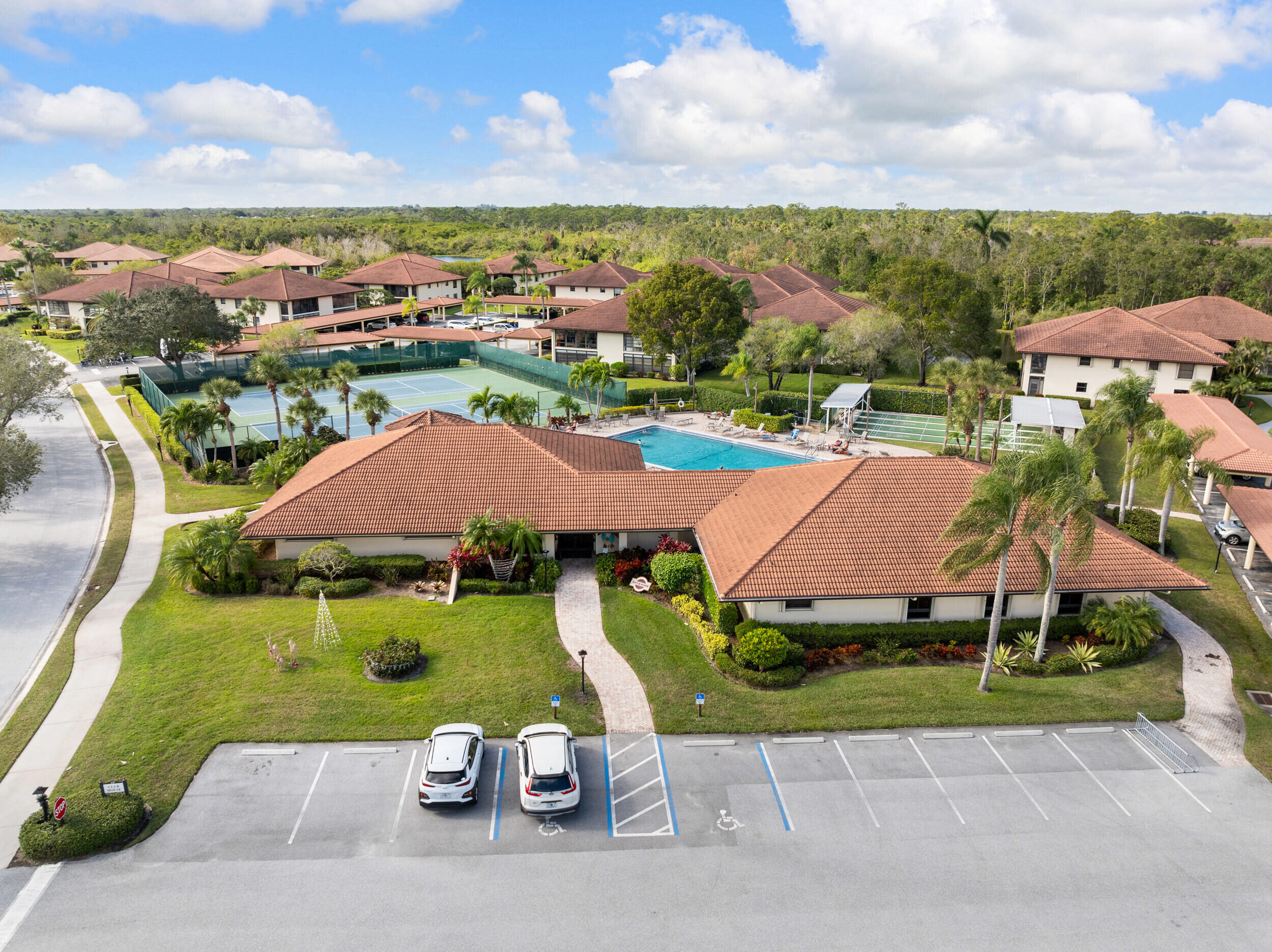 151 Southwest South River Drive, Unit 203 Stuart, FL 34997 - Photo 24 of 54 an aerial view of a house with garden space and ocean view