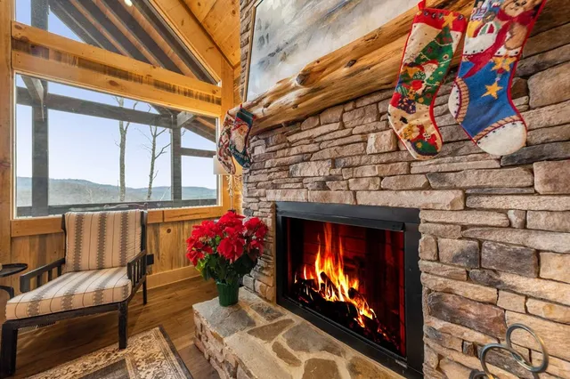 a outdoor living space with furniture