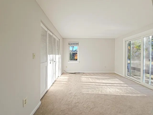 a view of an empty room with window