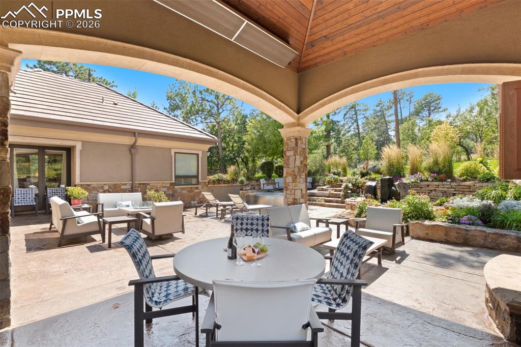 1830 Brantfeather Grove Colorado Springs, CO 80906 - Photo 50 of 50 a view of an outdoor space with seating area