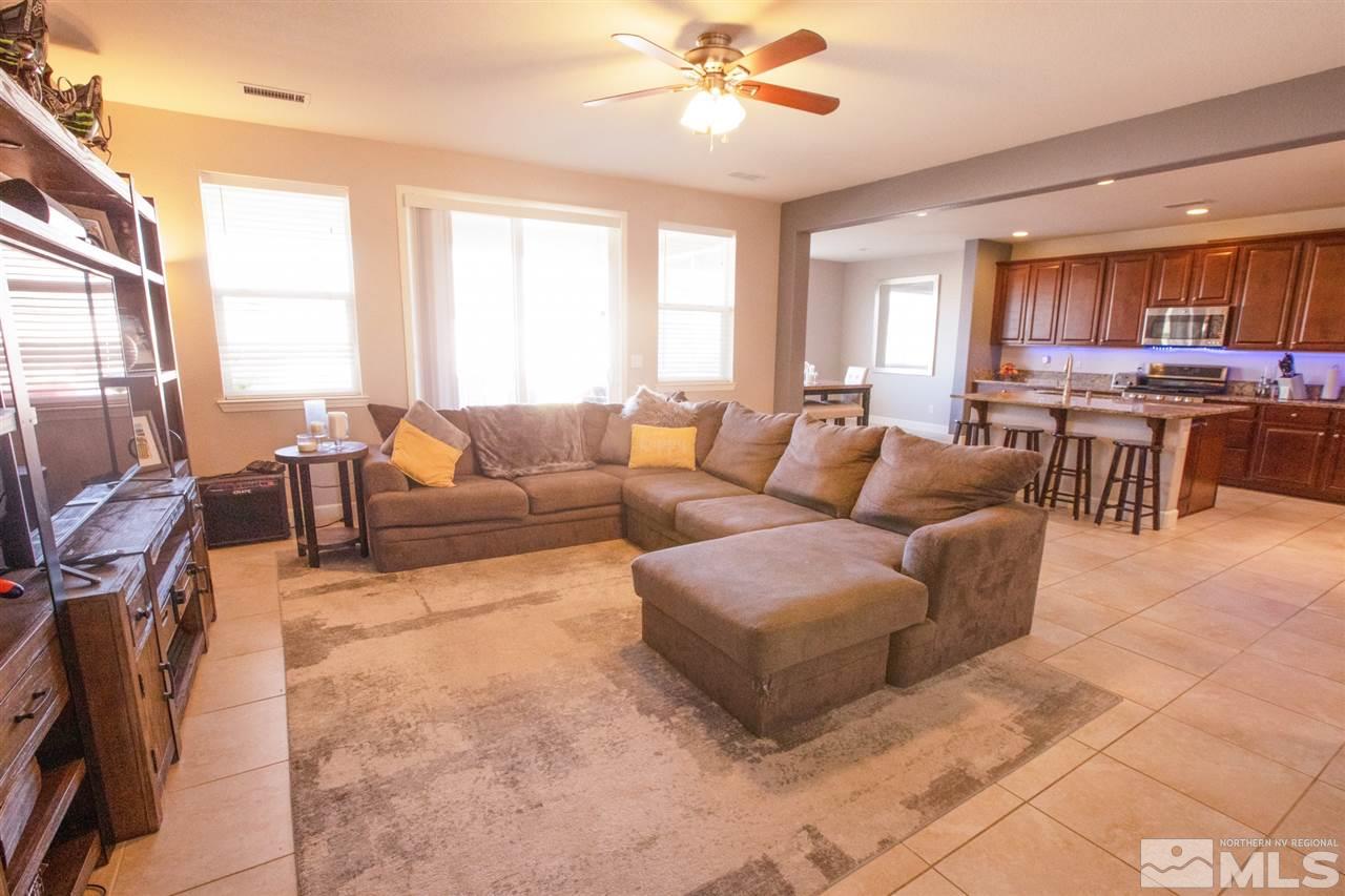 1885 Fledge Creek Drive Reno, NV 89521 - Photo 3 of 30 a living room with furniture and a large window