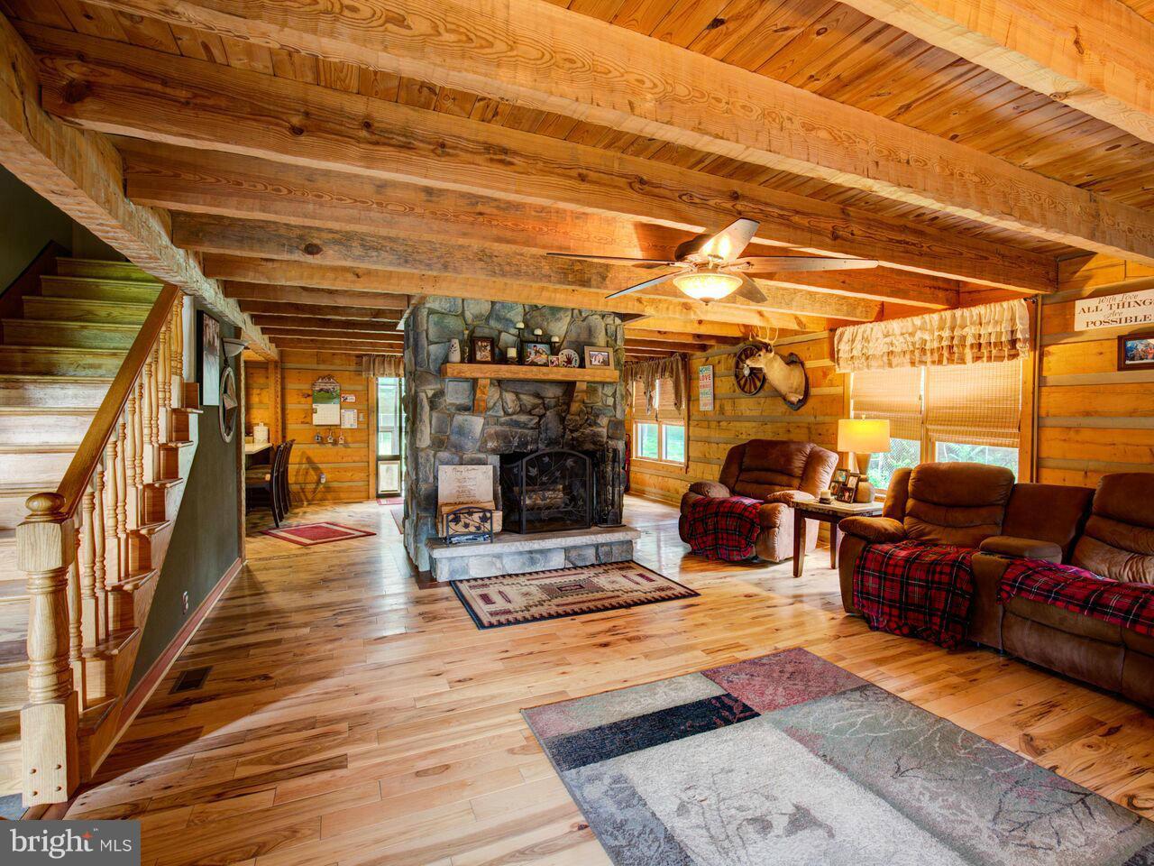 1620 Runnymeade Road Bunker Hill, WV 25413 - Photo 12 of 29 Family Room w/woodburning fireplace