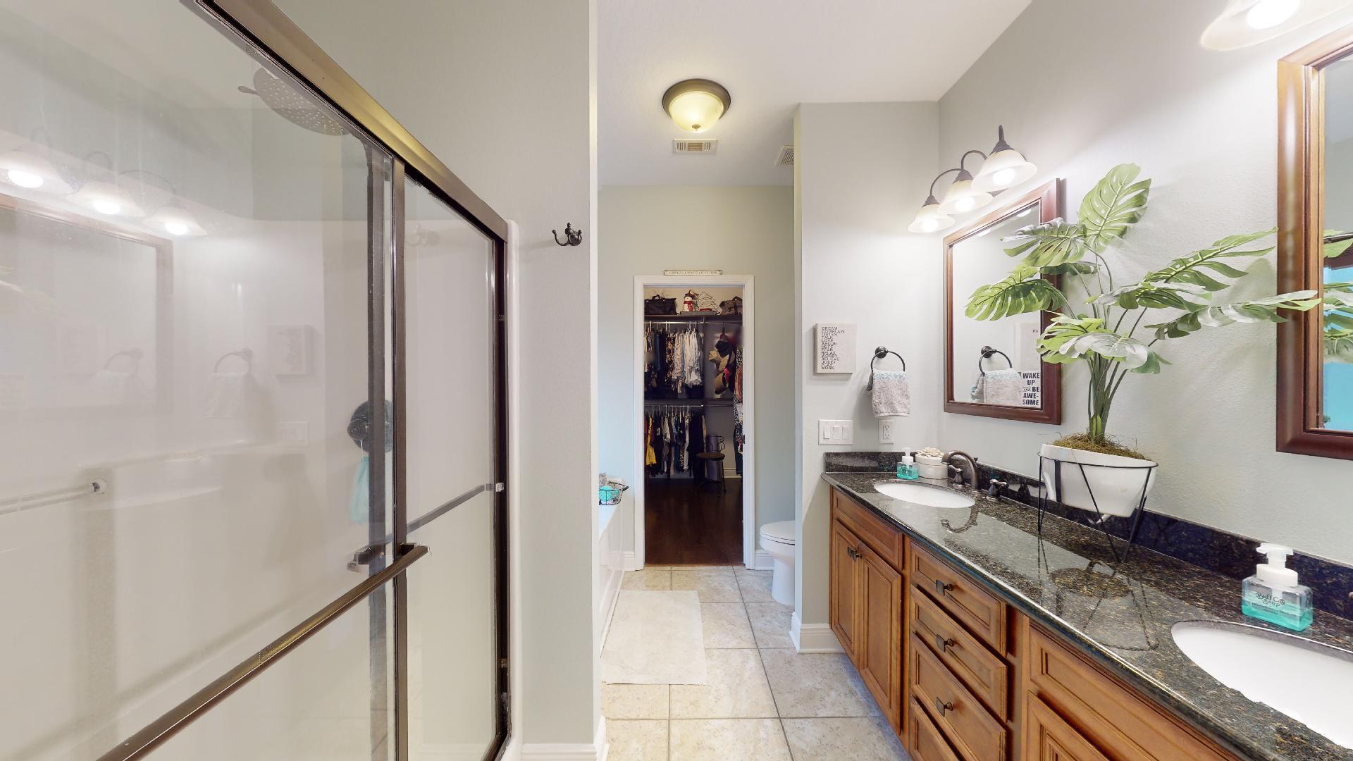 1959 Commodore Drive Navarre, FL 32566 - Photo 27 of 56 a kitchen with a refrigerator and a stove top oven