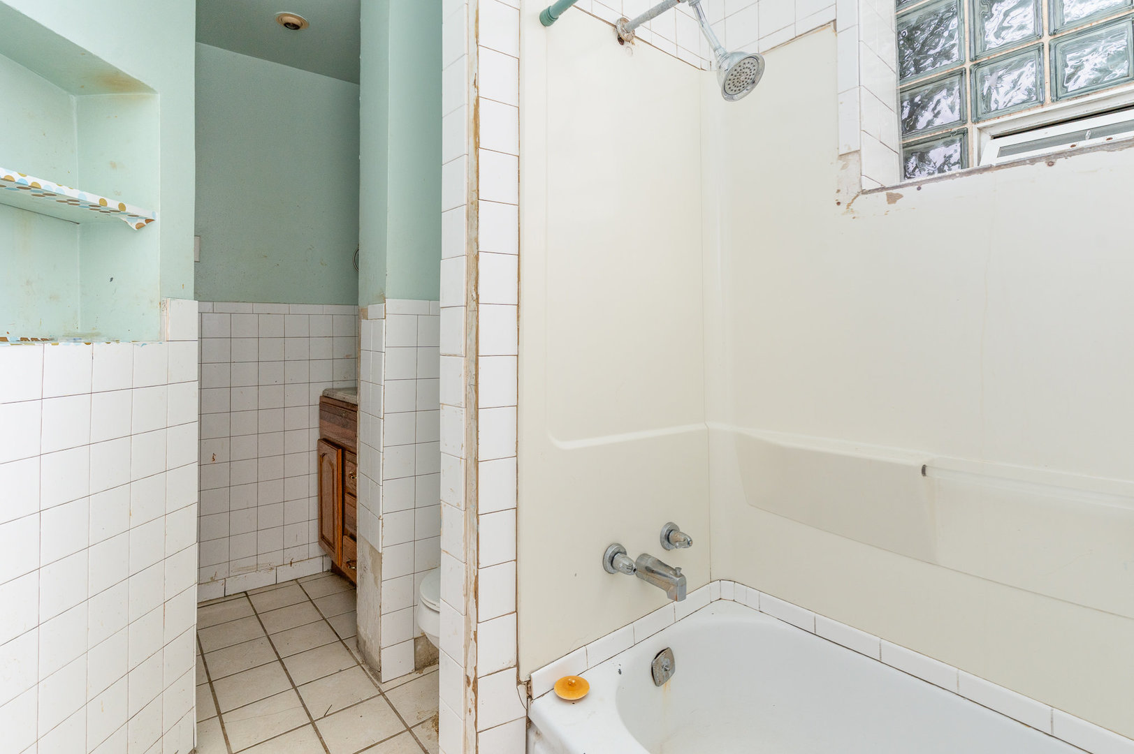 5239 South Ingleside Avenue Chicago, IL 60615 - Photo 18 of 25 a bathroom with a bathtub and shower