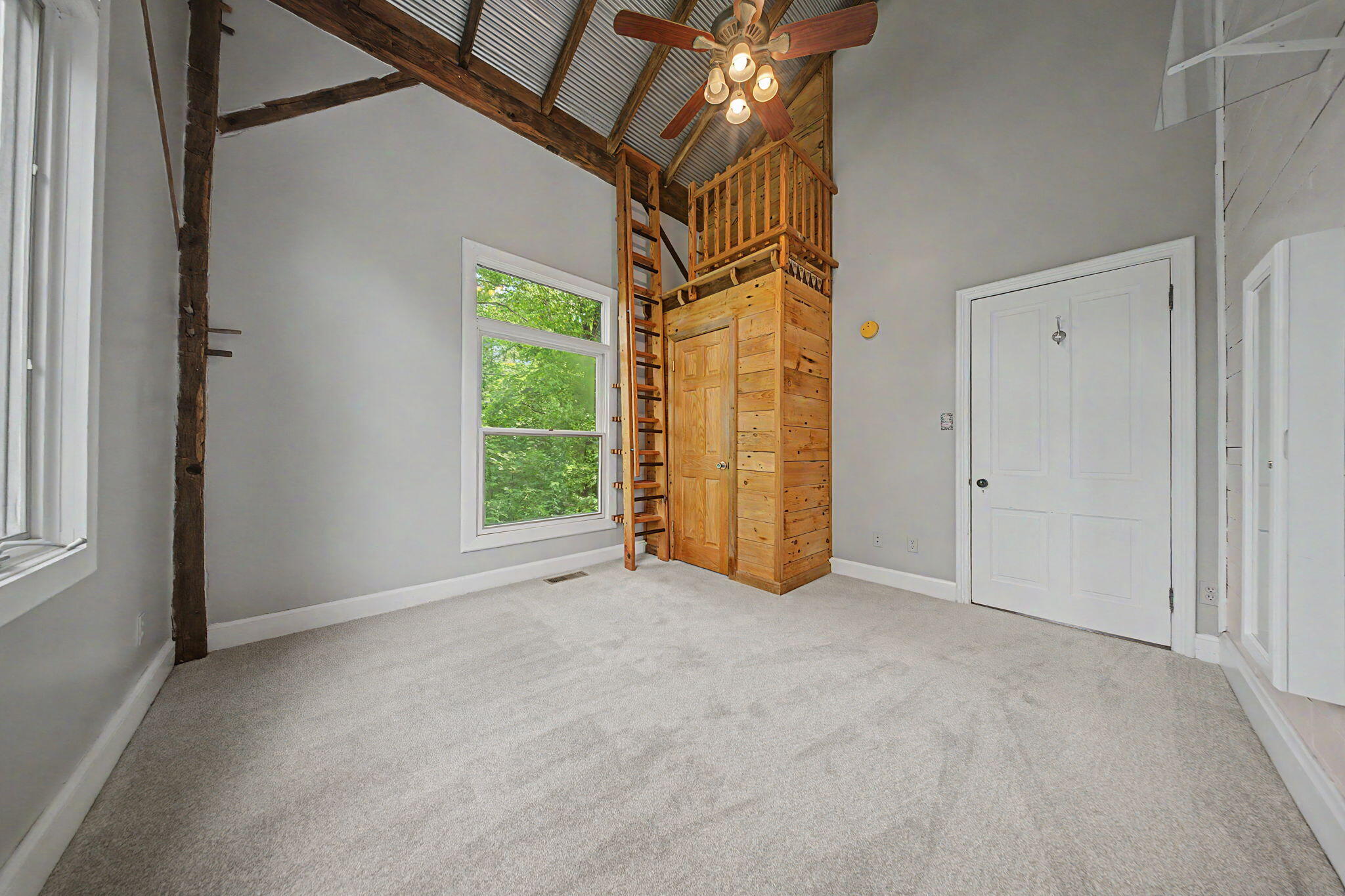 9766 Sullivan Road Union, KY 41091 - Photo 29 of 50 One of two bedrooms on the main floor. Each bedroom is freshly carpeted and has a loft.
