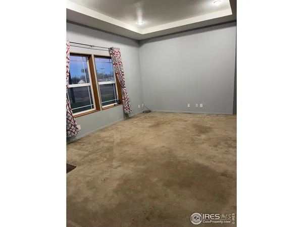 a view of empty room