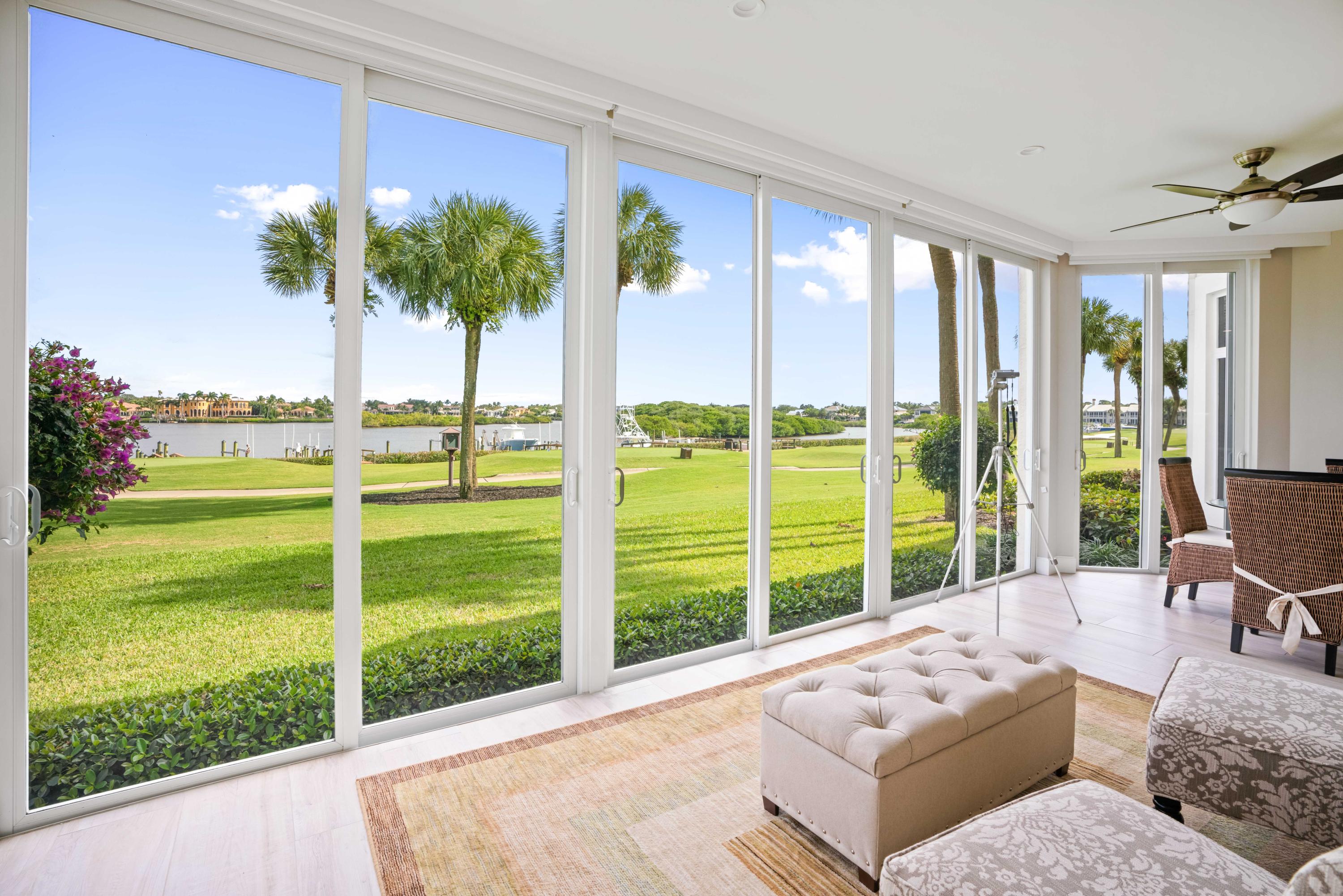 150 Eagle Drive Jupiter, FL 33477 - Photo 14 of 41 View from enclosed patio