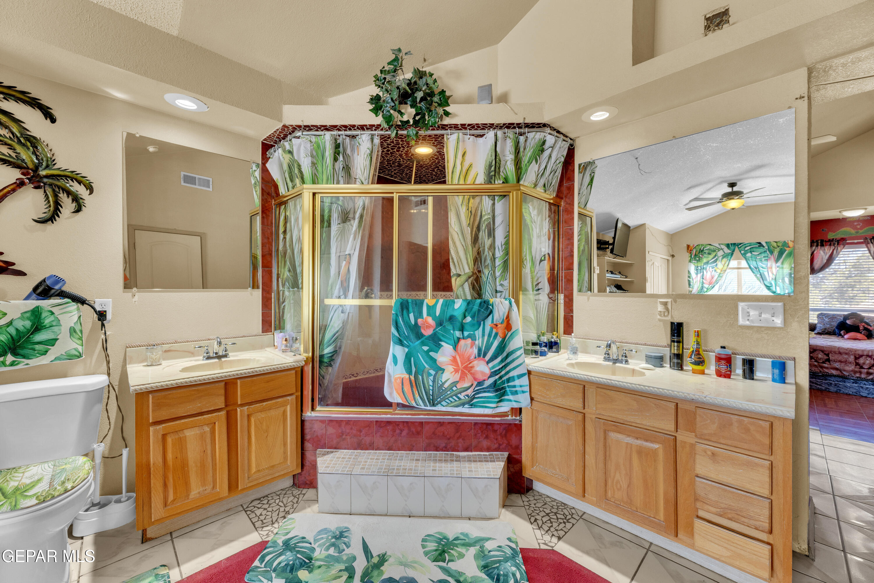16020 Harrison Road El Paso, TX 79928 - Photo 41 of 56 a kitchen with sink cabinets and stove