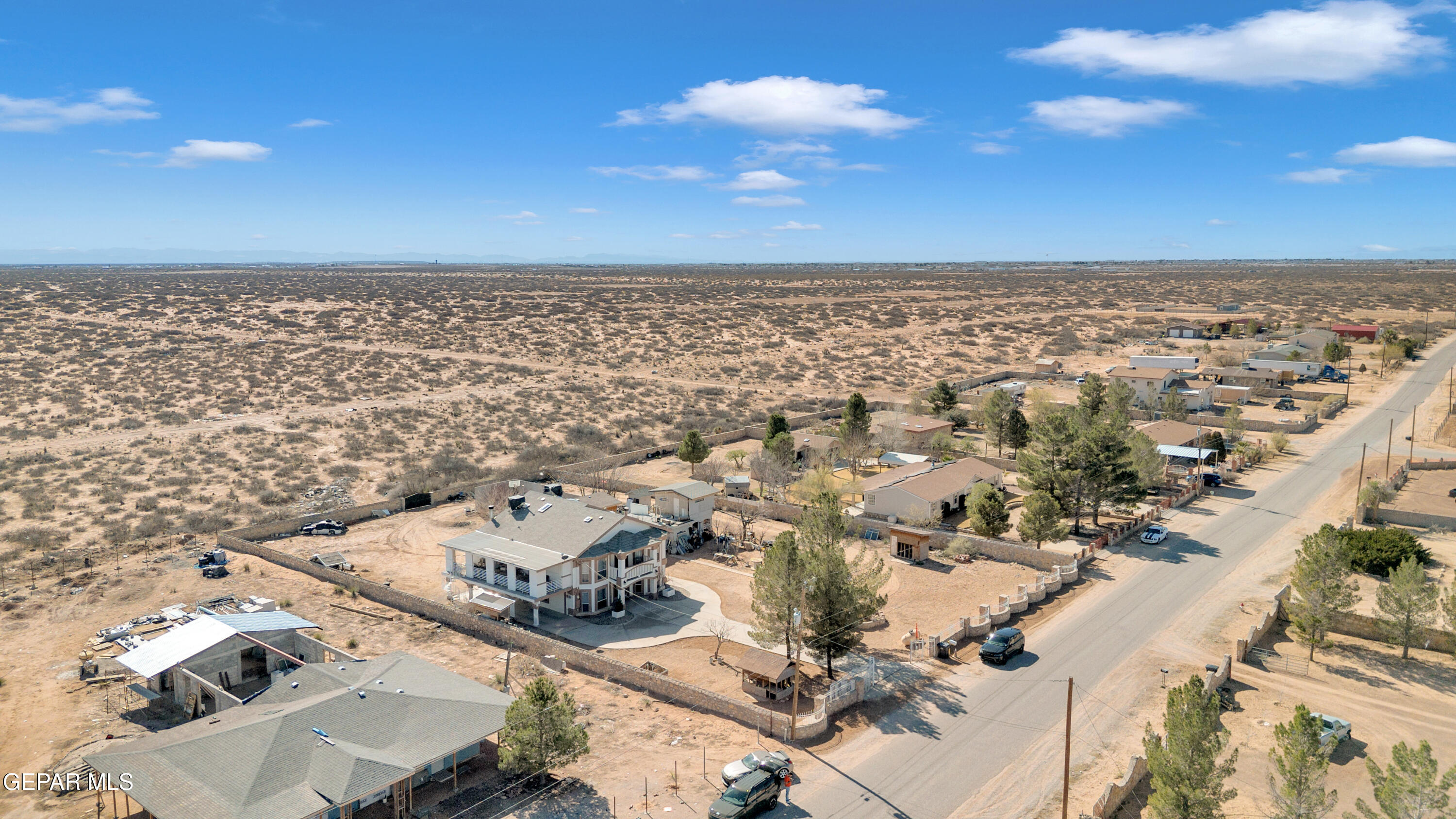 16020 Harrison Road El Paso, TX 79928 - Photo 52 of 56 an aerial view of multiple house