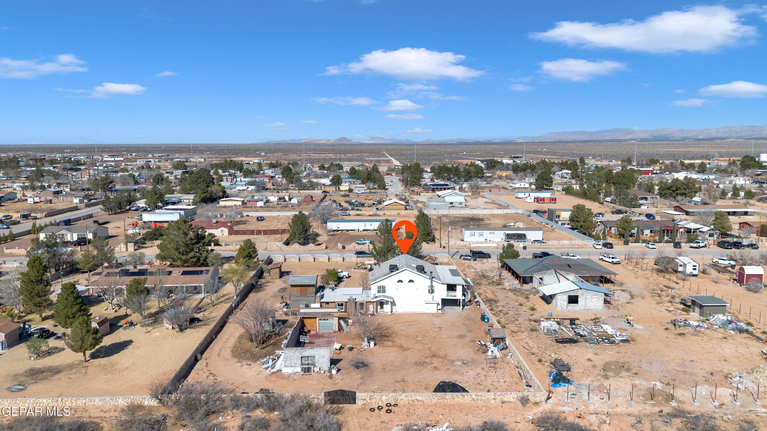16020 Harrison Road El Paso, TX 79928 - Photo 54 of 56 an aerial view of a city