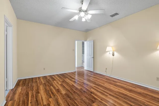 wooden floor in an empty room