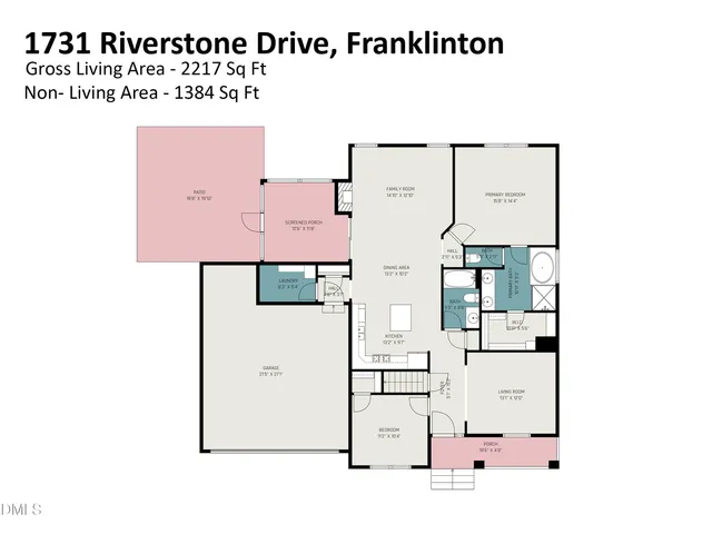$445,000 | 1731 Riverstone Drive, Franklinton, NC 27525