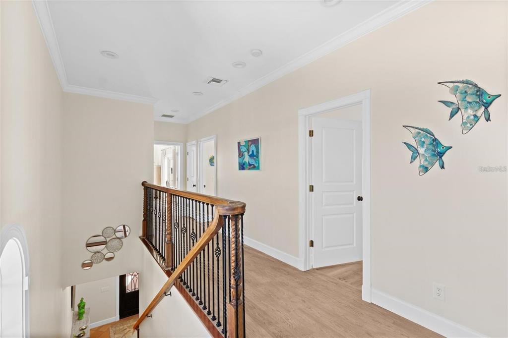 63 Palm Drive Placida, FL 33946 - Photo 19 of 54 a view of a hallway with workspace