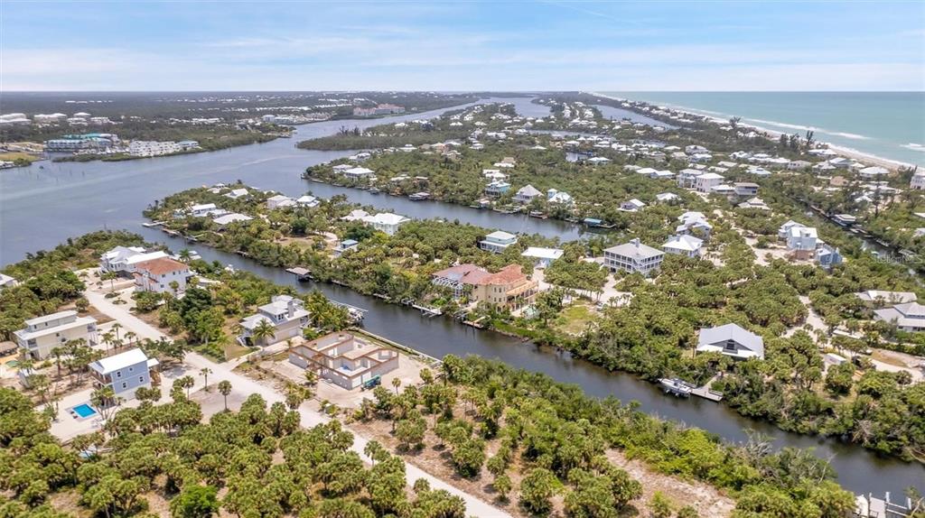 63 Palm Drive Placida, FL 33946 - Photo 54 of 54 an aerial view of a houses with a lake view