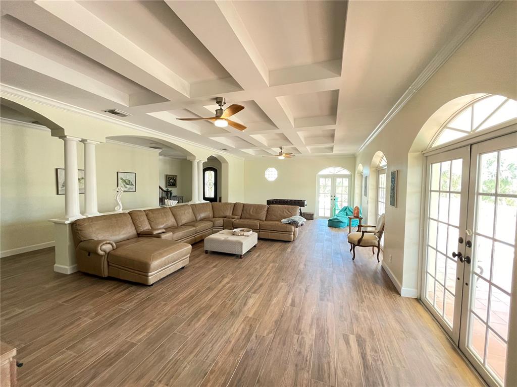 63 Palm Drive Placida, FL 33946 - Photo 7 of 54 a living room with furniture and a wooden floor