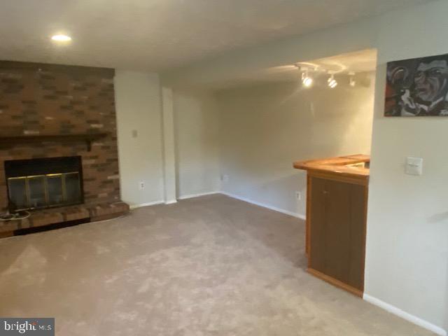1409 Silo Way Silver Spring, MD 20905 - Photo 39 of 43 Basement Family Room With Woof Fireplace and Blow