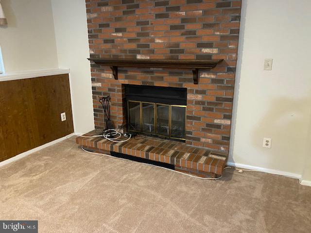 1409 Silo Way Silver Spring, MD 20905 - Photo 40 of 43 Basement Family Room With Woof Fireplace and Blow