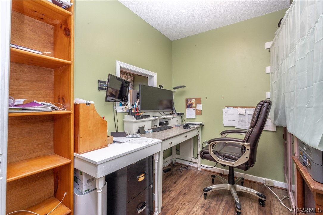 18920 Duval Road Moseley, VA 23120 - Photo 14 of 31 a view of a workspace with furniture and a window