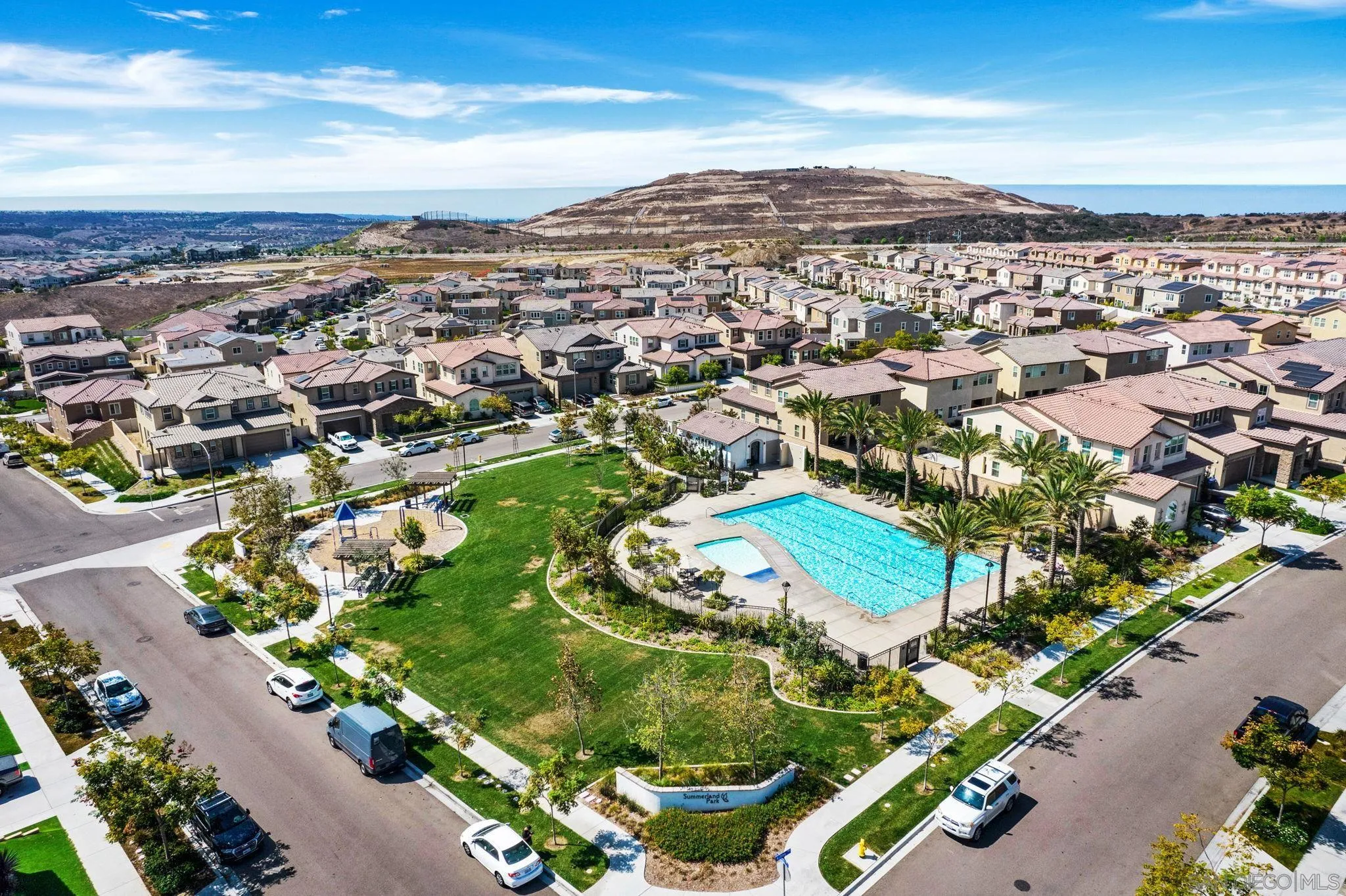 1438 Pershing Road Chula Vista, CA 91913 - Photo 45 of 45 an aerial view of residential houses with outdoor space