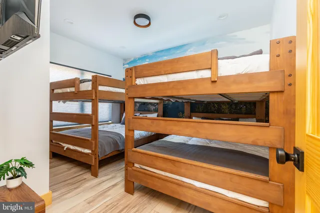 a view of a lake with a mountain in the background