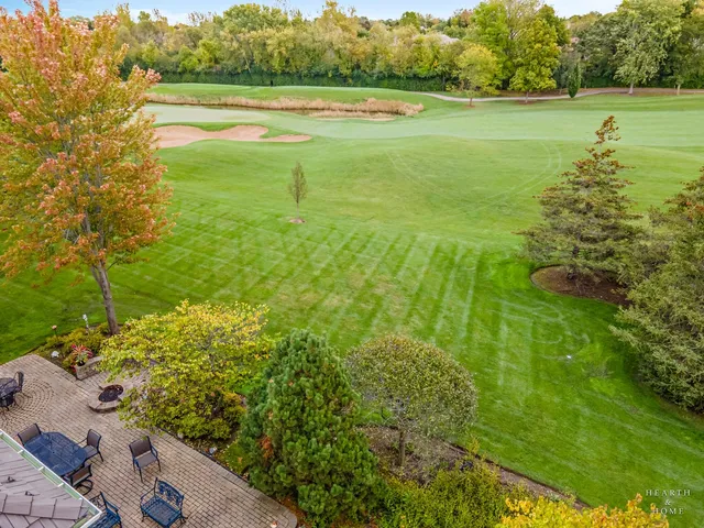 a view of an outdoor space and a yard