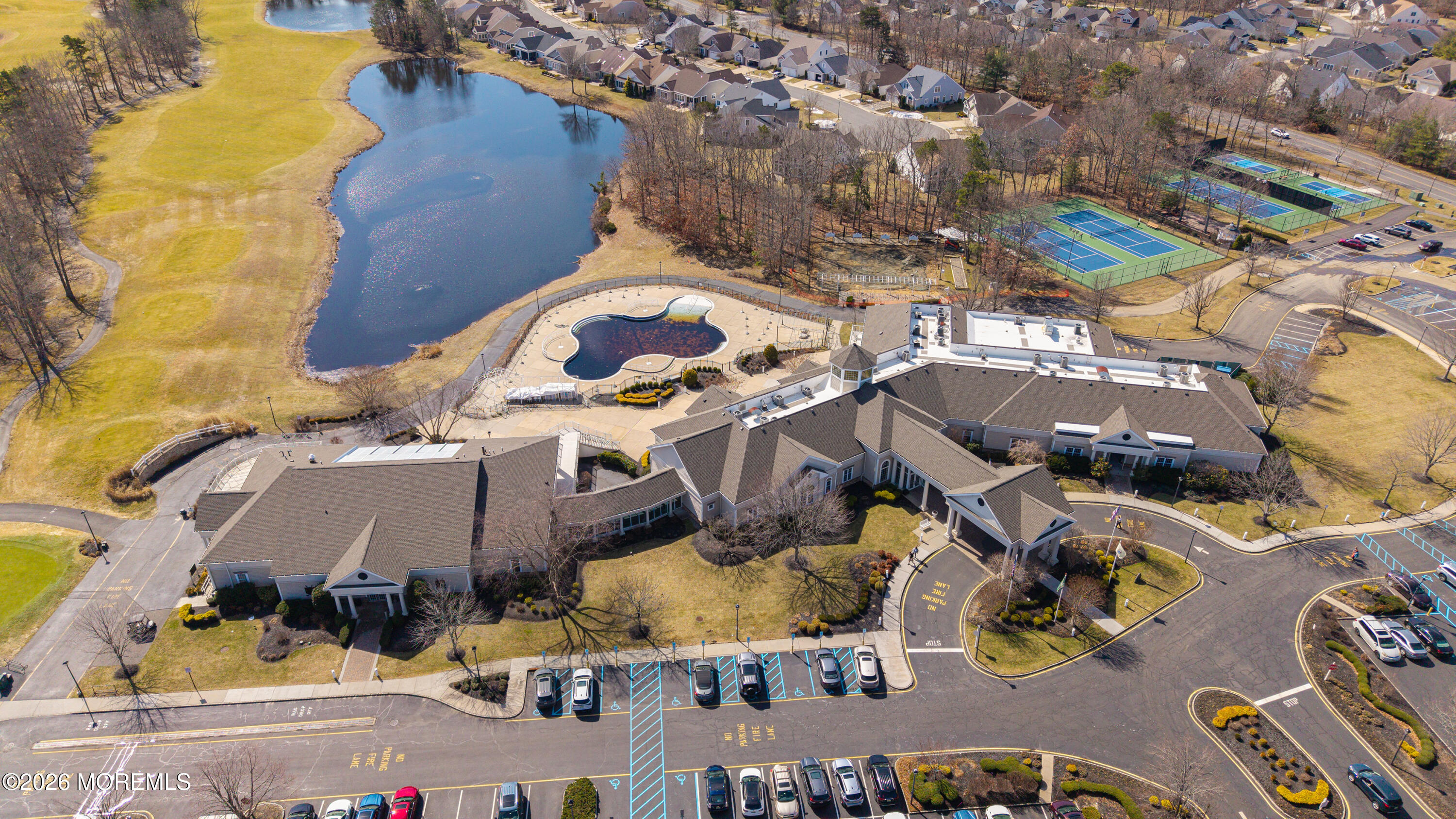 22 Crooked Stick Road Jackson, NJ 08527 - Photo 44 of 45 Arial view of clubhouse