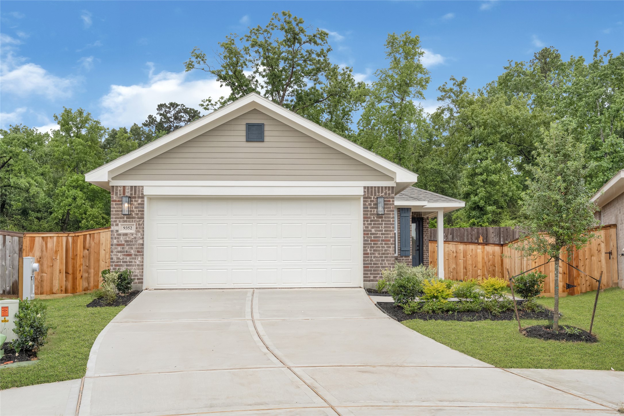 9352 Hard Rock Road Conroe, TX 77303 - Photo 1 of 21 Front View of Home