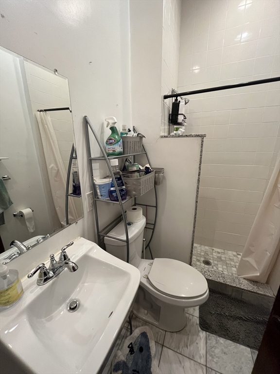 142 St Alphonsus Street, Unit 3 Boston, MA 02120 - Photo 9 of 13 a bathroom with a sink and a toilet
