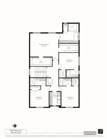 a picture of a floor plan
