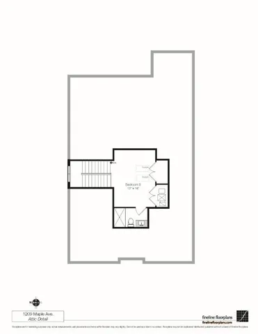 a picture of a room with a floor to a refrigerator