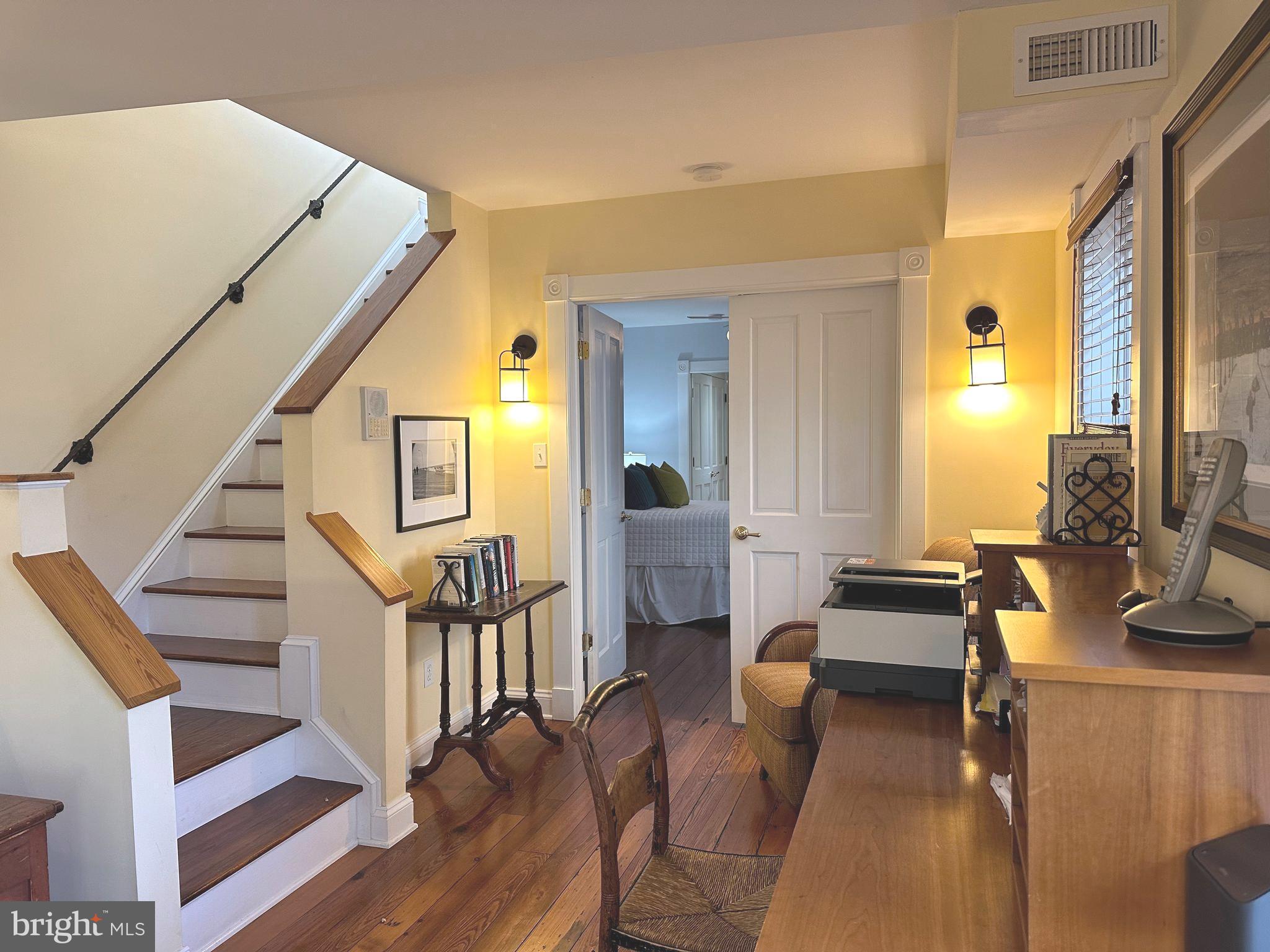 115 West Lee Street Baltimore, MD 21201 - Photo 42 of 71 Rear stairs lead to 2nd floor office/den