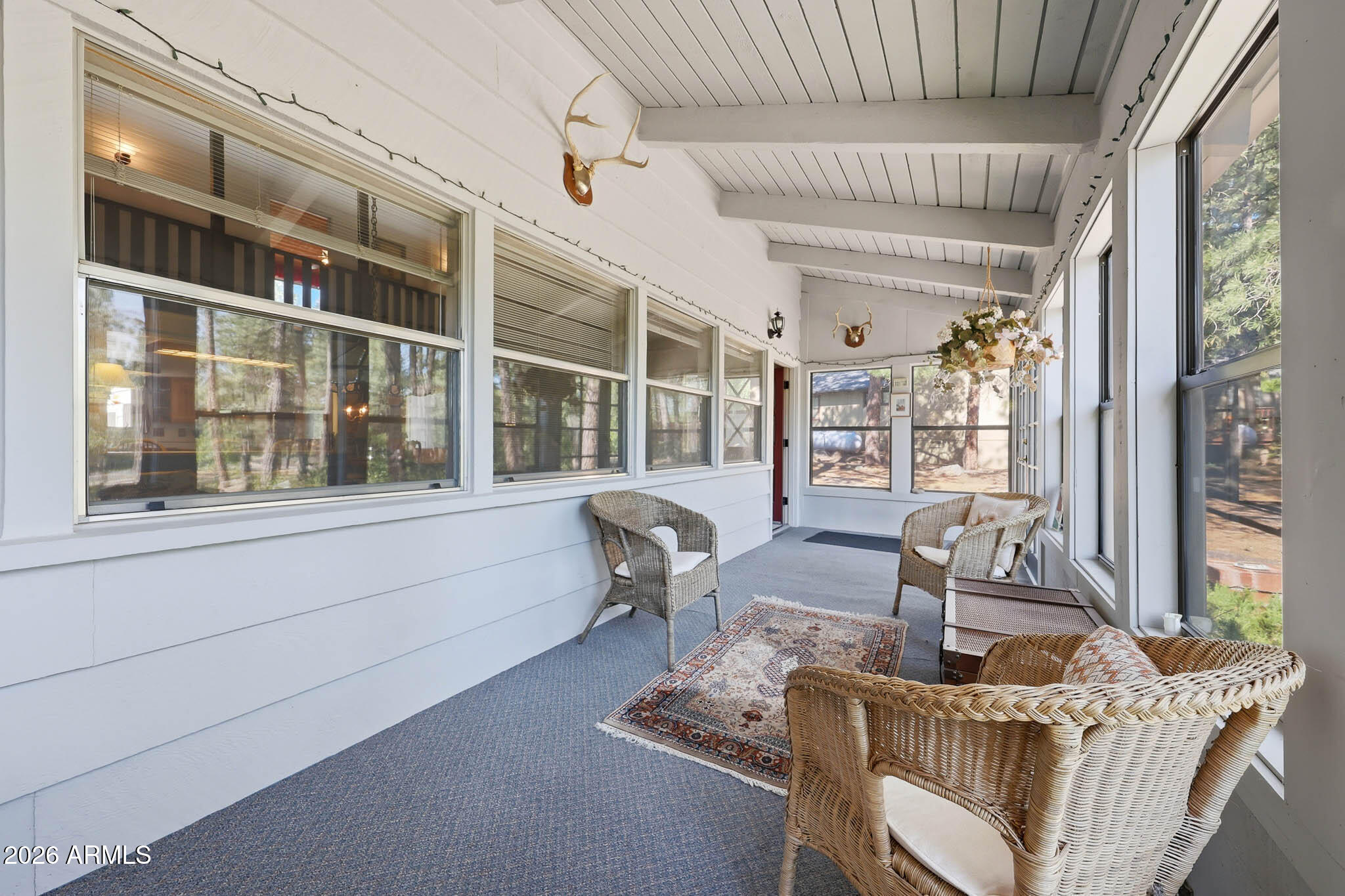 700 East Crestline Road Munds Park, AZ 86017 - Photo 25 of 61 Sun porch in front