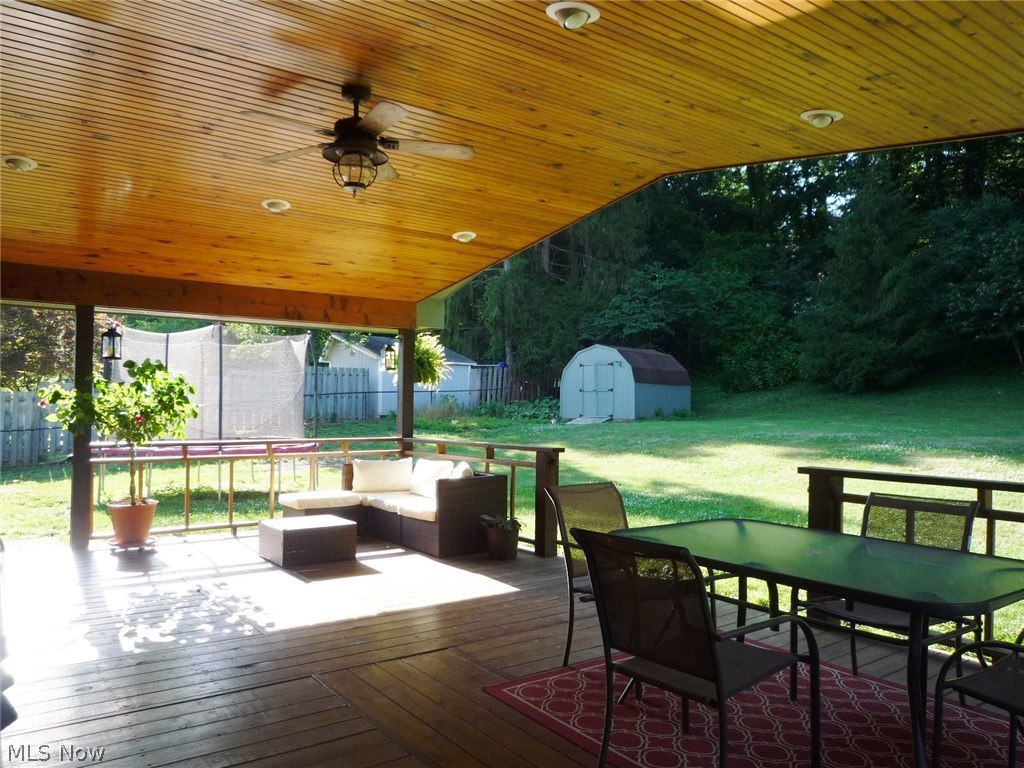 107 Robson Road Marietta, OH 45750 - Photo 25 of 31 Recessed lights and a ceiling fan for your comfort.