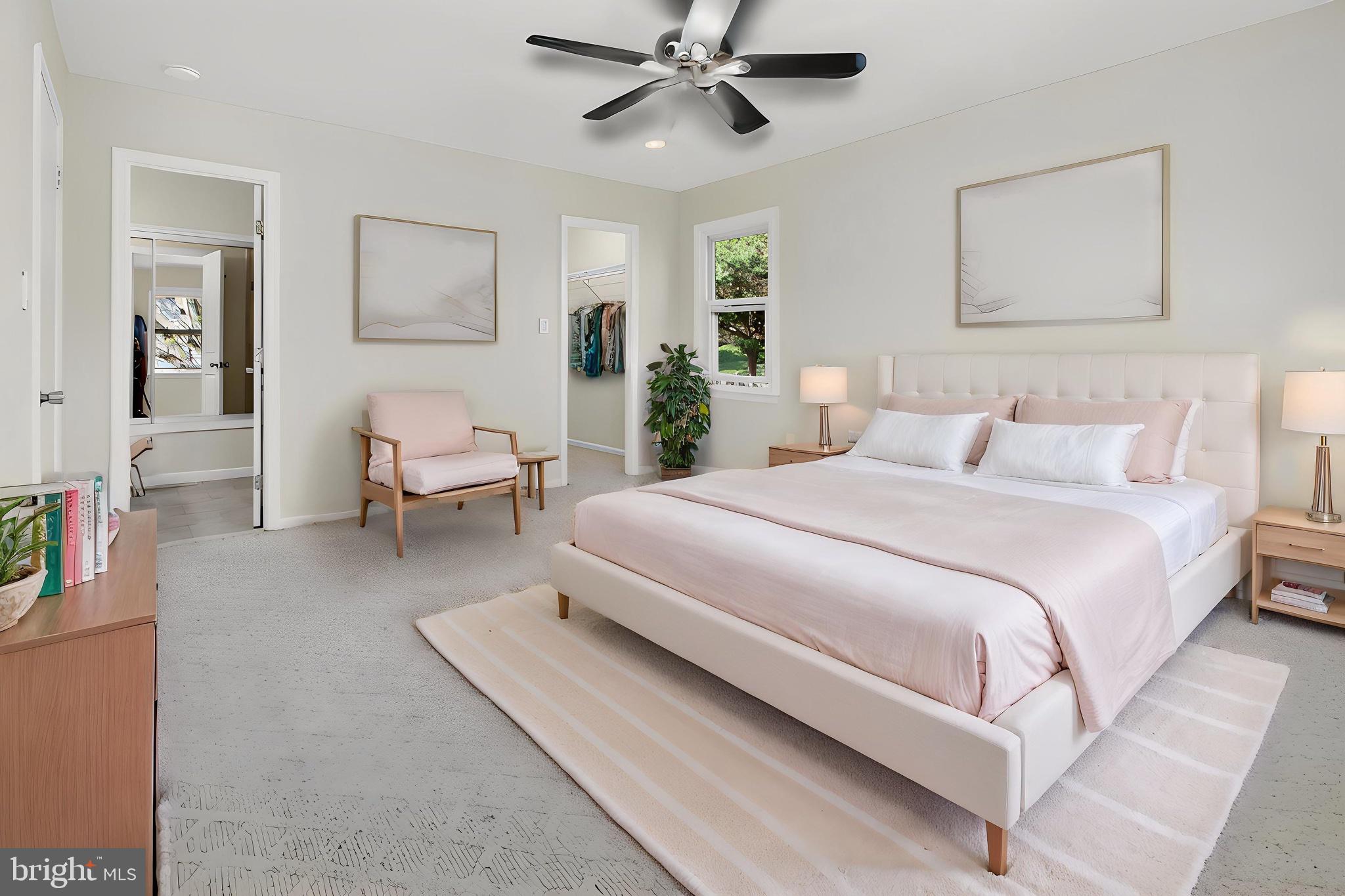 16 Redding Ridge Drive Gaithersburg, MD 20878 - Photo 25 of 53 Serene bedroom with soft hues.