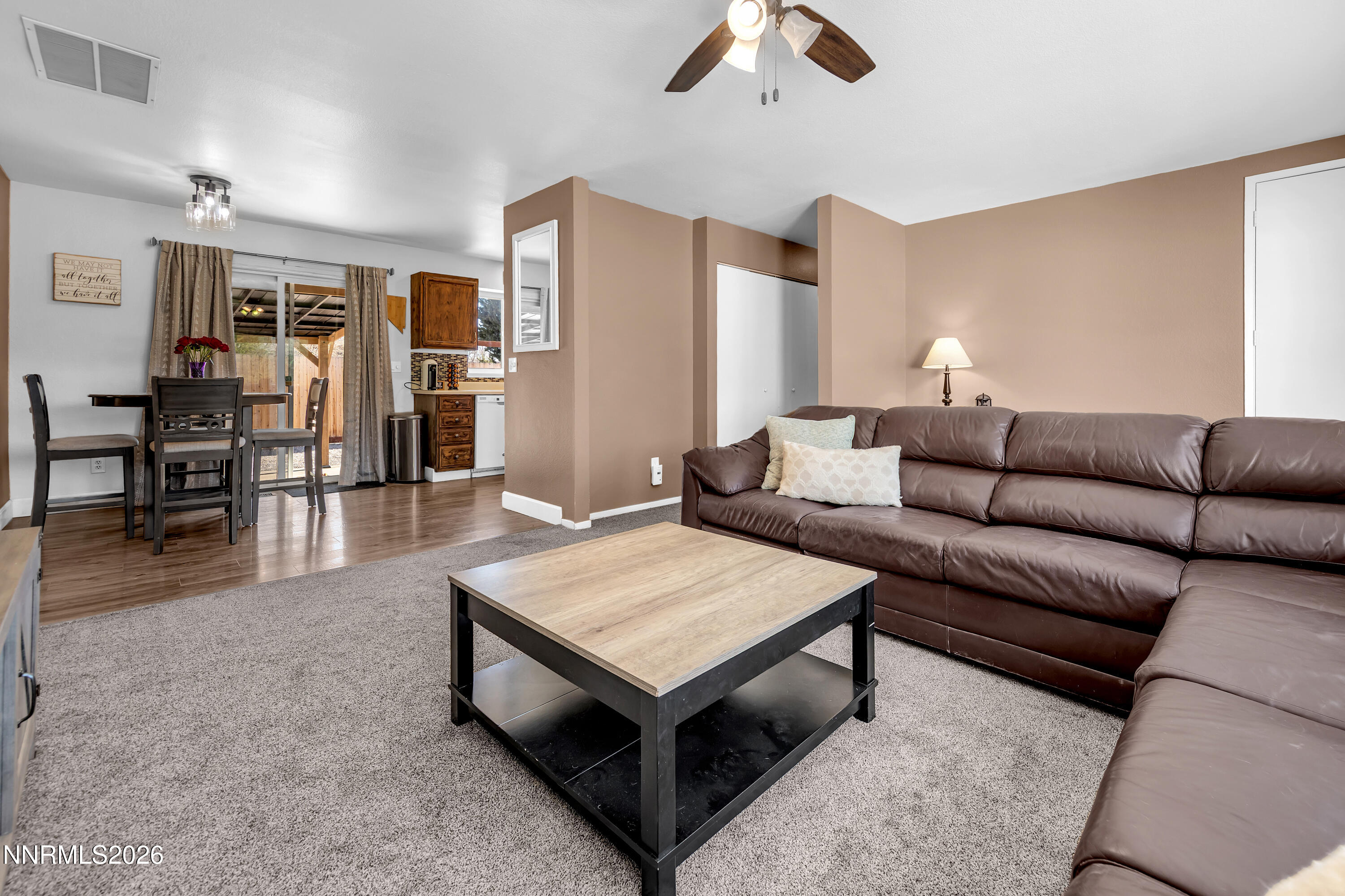 480 Aswan Street Sparks, NV 89441 - Photo 16 of 41 a living room with furniture and kitchen view