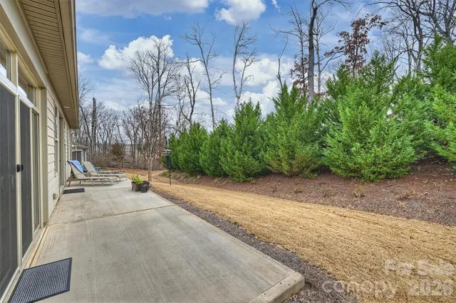 a house with trees in the background