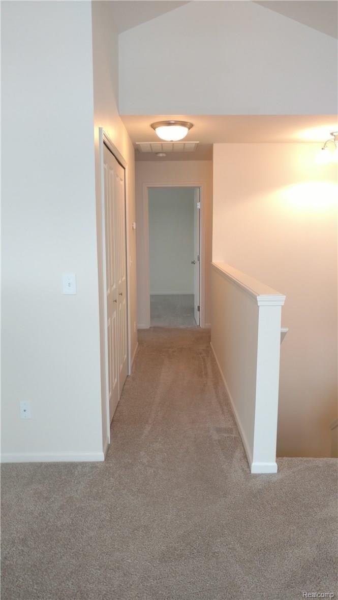 4313 Hampton Ridge Boulevard Howell, MI 48843 - Photo 8 of 26 Washer and Dryer in Hallway Closet with Shelves for all your Supplies!